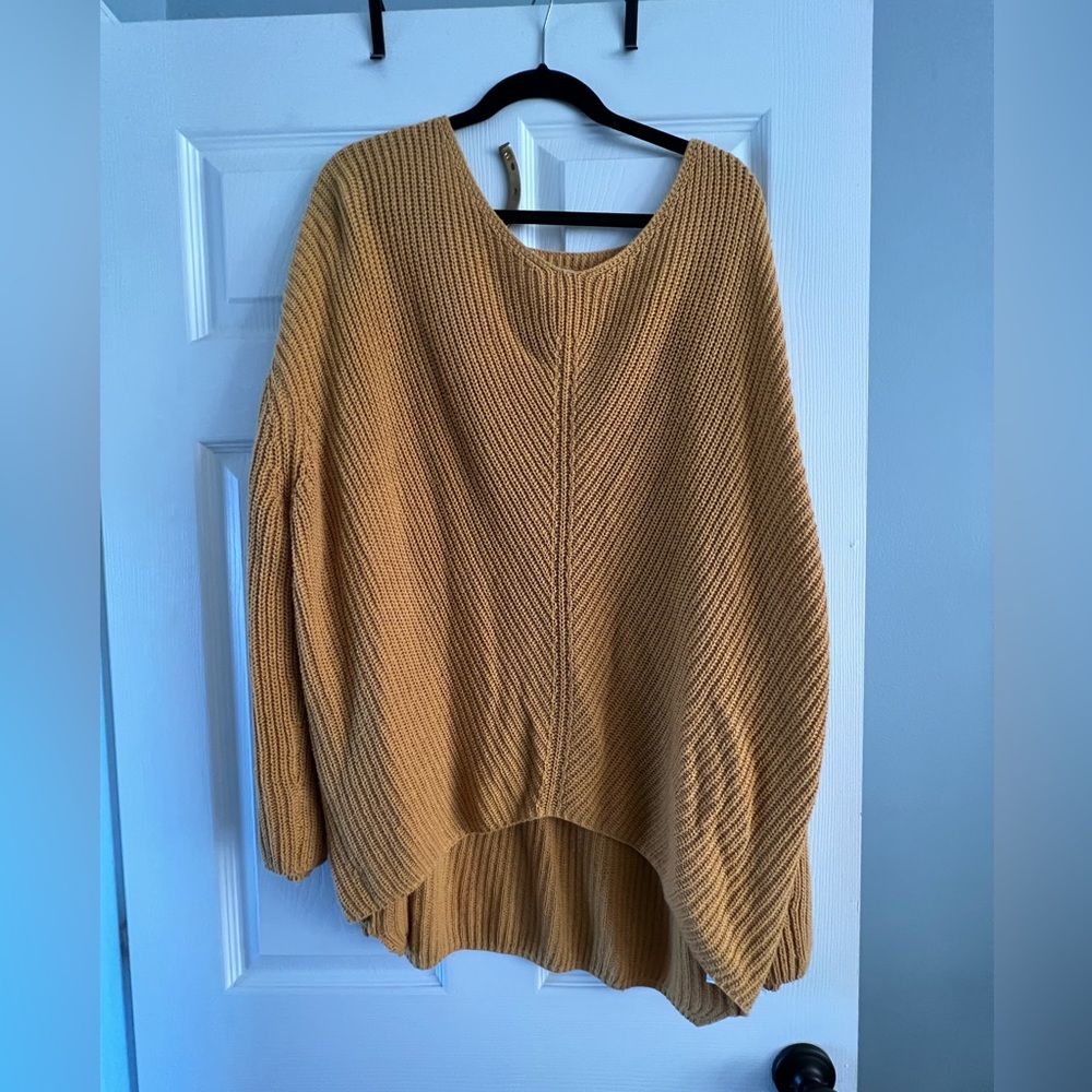 Mustard yellow sweater